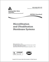 AWWA B112-19 Microfiltration and Ultrafiltration Membrane Systems image
