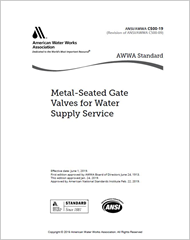 AWWA C500-19 Metal-Seated Gate Valves for Water Supply Service image