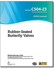 AWWA C504-23 Rubber-Seated Butterfly Valves image