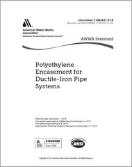 AWWA C105/A21.5-18 Polyethylene Encasement for Ductile-Iron Pipe Systems image