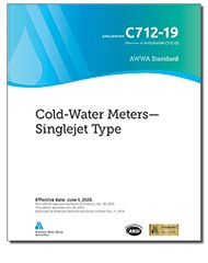 AWWA C712-19 Cold-Water Meters--Singlejet Type image