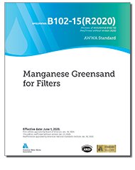 AWWA B102-15(R20) Manganese Greensand for Filters image