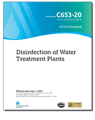 AWWA C653-20 Disinfection of Water Treatment Plants image