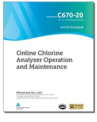 AWWA C670-20 Online Chlorine Analyzer Operation and Maintenance image