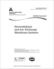 AWWA B116-19 Electrodialysis and Ion-Exchange Membrane Systems image