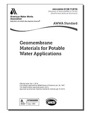 AWWA D130-11(R19) Geomembrane Materials for Potable Water Applications image