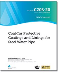 AWWA C203-20 Coal-Tar Protective Coatings and Linings for Steel Water Pipes image