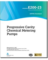 AWWA E200-23 Progressive Cavity Chemical Metering Pumps image