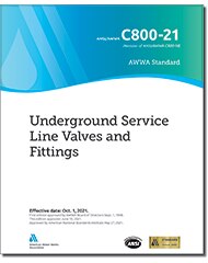AWWA C800-21 Underground Service Line Valves and Fittings image
