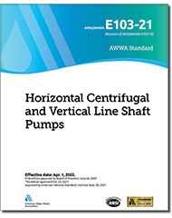 AWWA E103-21 Horizontal Centrifugal and Vertical Line Shaft Pumps image