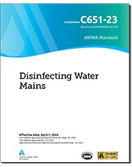 AWWA C651-23 Disinfecting Water Mains image