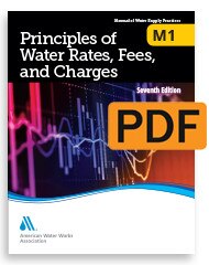 M1 Principles of Water Rates, Fees, and Charges, Seventh Edition (PDF) image