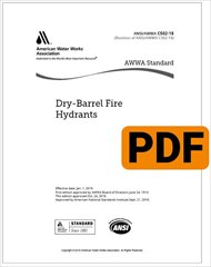 AWWA C502-18 Dry-Barrel Fire Hydrants (PDF) image
