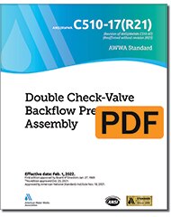 AWWA C510-17(R21) Double Check Valve Backflow Prevention Assembly (PDF) image