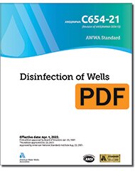 AWWA C654-21 Disinfection of Wells (PDF) image
