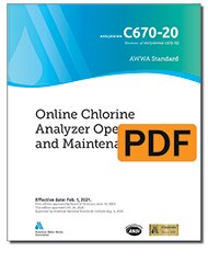 AWWA C670-20 Online Chlorine Analyzer Operation and Maintenance (PDF) image