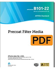AWWA B101-22 Precoat Filter Media (PDF) image