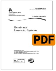 AWWA B130-18 Membrane Bioreactor Systems (PDF) image