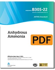 AWWA B305-22 Anhydrous Ammonia (PDF) image