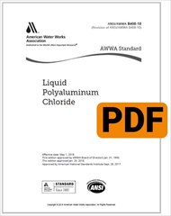 AWWA B408-18 Liquid Polyaluminum Chloride (PDF) image