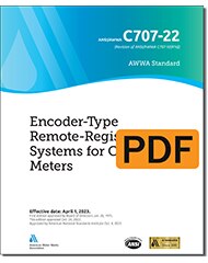 AWWA C707-22 Encoder-Type Remote-Registration Systems for Cold-Water Meters (PDF) image