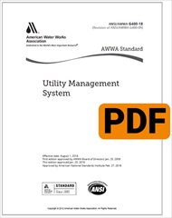 AWWA G400-18 Utility Management System (PDF) image