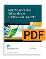 M20 Water Chlorination/Chloramination Practices and Principles, Second Edition (PDF) image