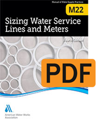 M22 Sizing Water Service Lines and Meters, Fourth Edition (PDF) image