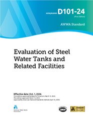 AWWA D101-24 Evaluation of Steel Water Tanks and Related Facilities image