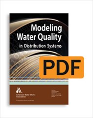 Modeling Water Quality in Distribution Systems, Second Edition (PDF) image