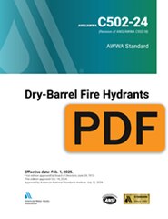 AWWA C502-24 Dry-Barrel Fire Hydrants (PDF) image