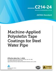 AWWA C214-24 Machine-Applied Polyolefin Tape Coatings for Steel Water Pipe image