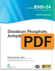 AWWA B505-24 Disodium Phosphate, Anhydrous (PDF) image