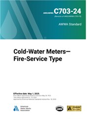 AWWA C703-24 Cold-Water Meters—Fire-Service Type image