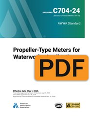 AWWA C704-24 Propeller-Type Meters for Waterworks Applications (PDF) image