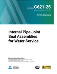 AWWA C621-25 Internal Pipe Joint Seal Assemblies for Water Service image
