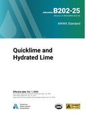 AWWA B202-25 Quicklime and Hydrated Lime image